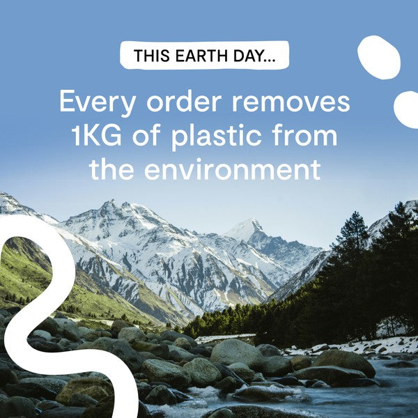 Earth Day: Every order removes 1KG plastic waste