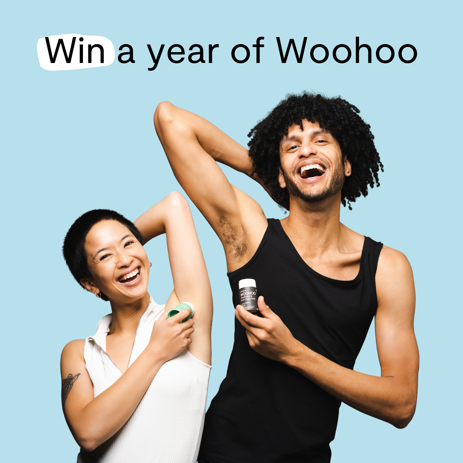 Sign Up and Win a Year of Woohoo (+30% off)