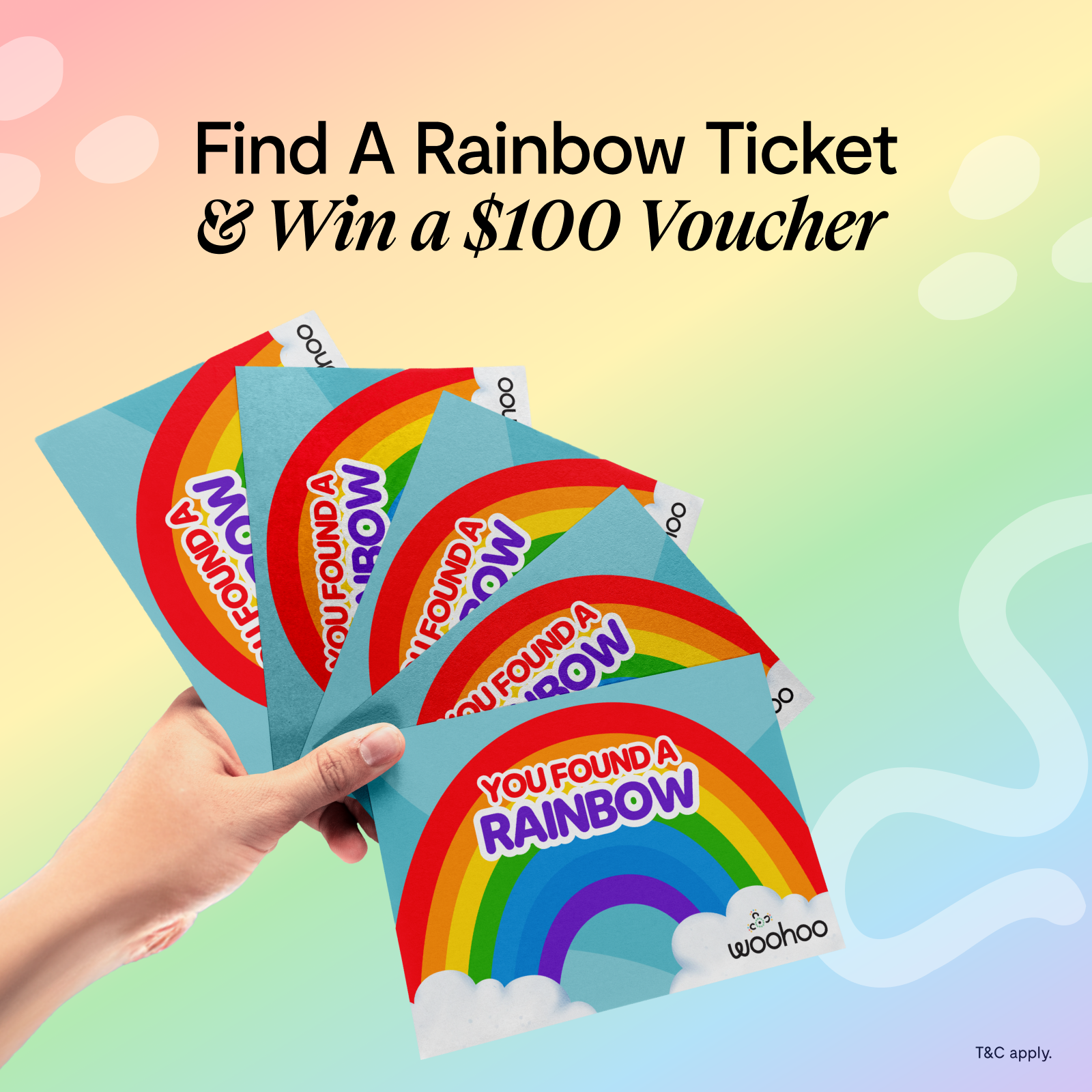 $1,500 Giveaway - Find a Rainbow to Win!