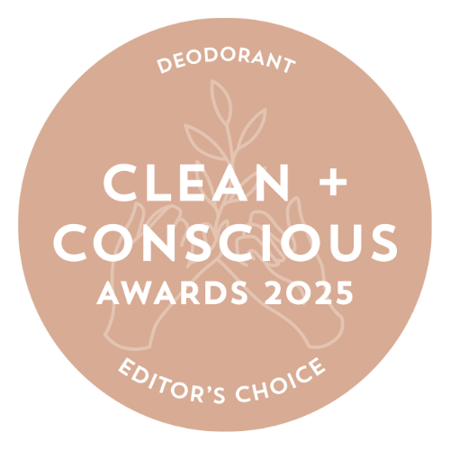 EDITOR'S CHOICE - Best Deodorant - Clean+Conscious Awards 2025