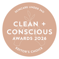EDITOR'S CHOICE - Best Skincare Under $40 - Clean + Conscious Awards 2026