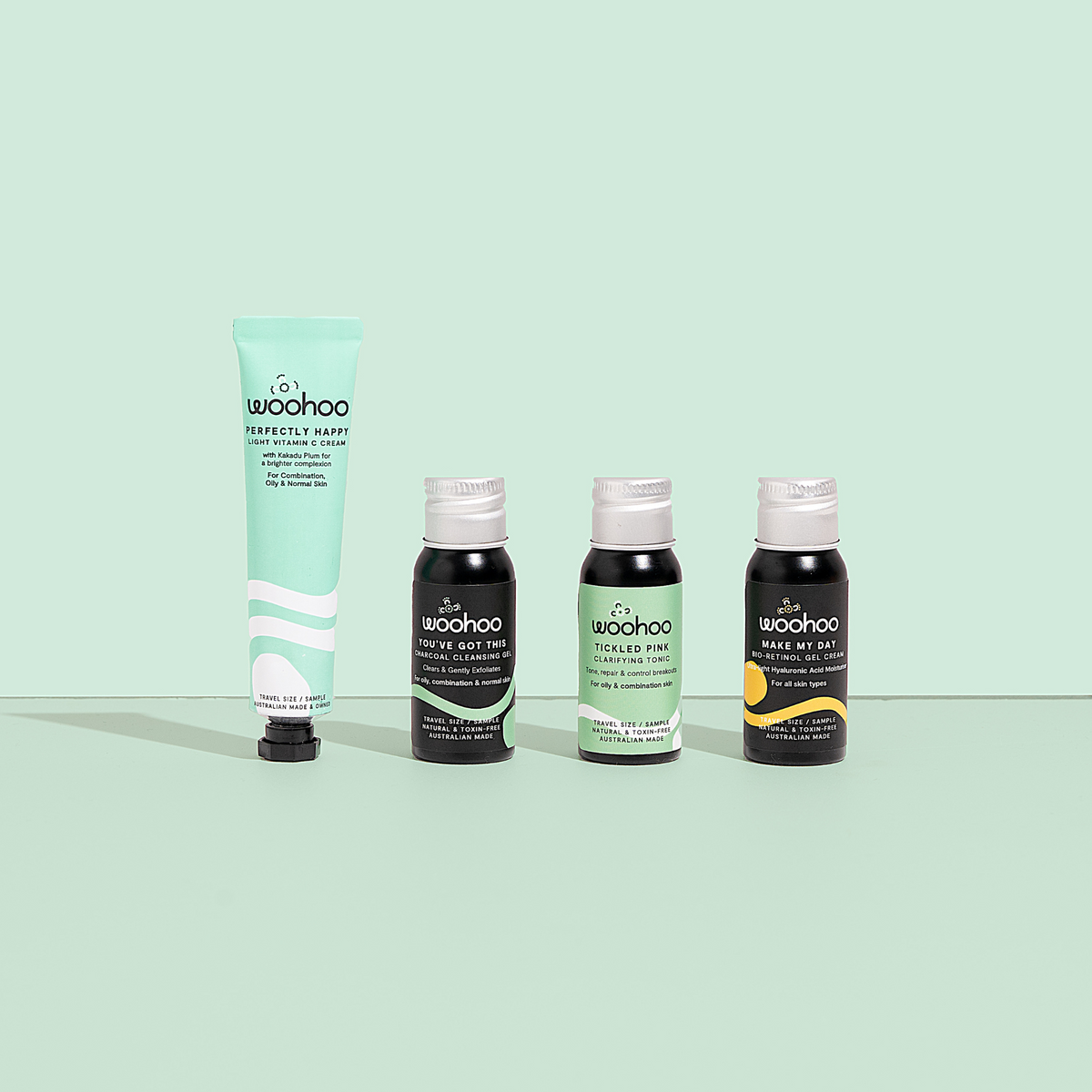 &#39;Clear + Calm&#39; Sample Pack (for Oily Skin / Acne / Teens)