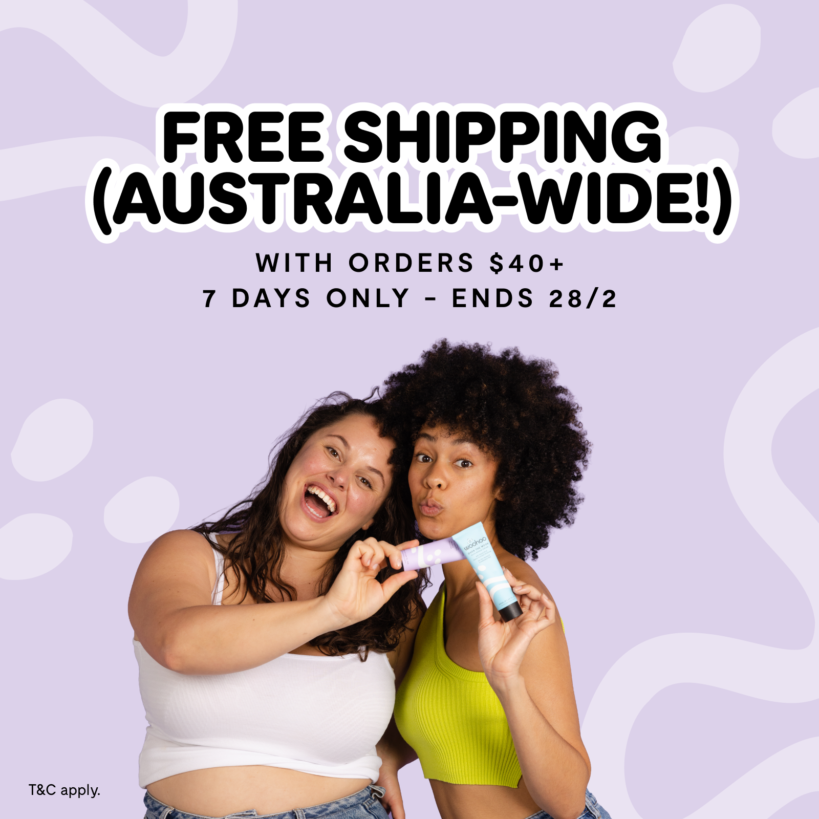 Free Shipping Over $40 (Australia-Wide!)