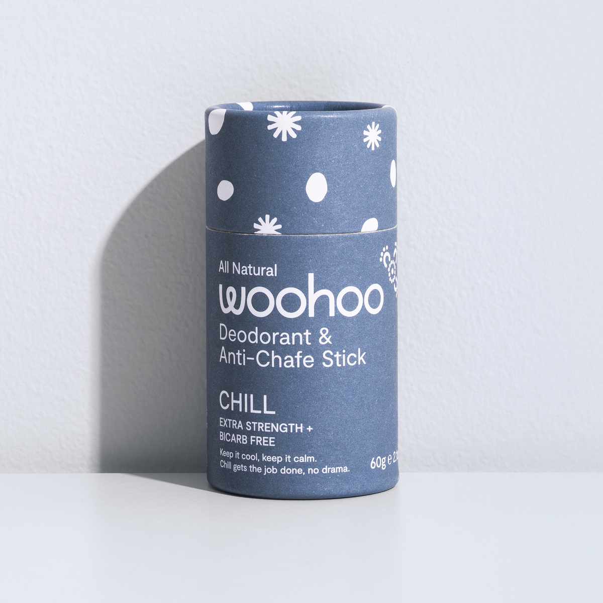Woohoo Natural Deodorant Stick 60g - Factory 2nds