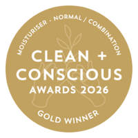 GOLD - Best Moisturiser for Normal/Combination Skin - Clean + Conscious Awards 2026