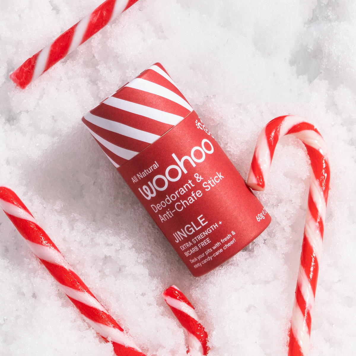 '4 Scents of Christmas' Natural Deodorant Bundle (4 x Sticks)