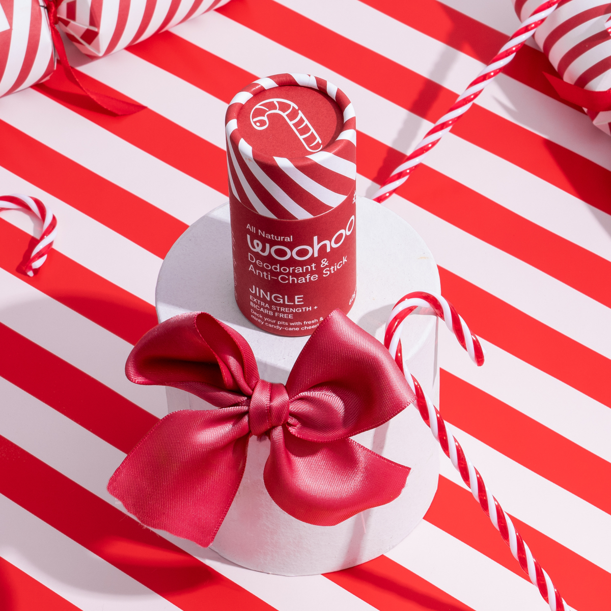 '4 Scents of Christmas' Natural Deodorant Bundle (4 x Sticks)