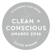 SILVER - Best Hyaluronic Acid Serum - Clean + Conscious Awards 2026