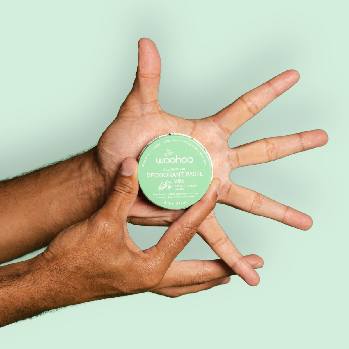 Woohoo All Natural Deodorant Paste (Wild) 60g