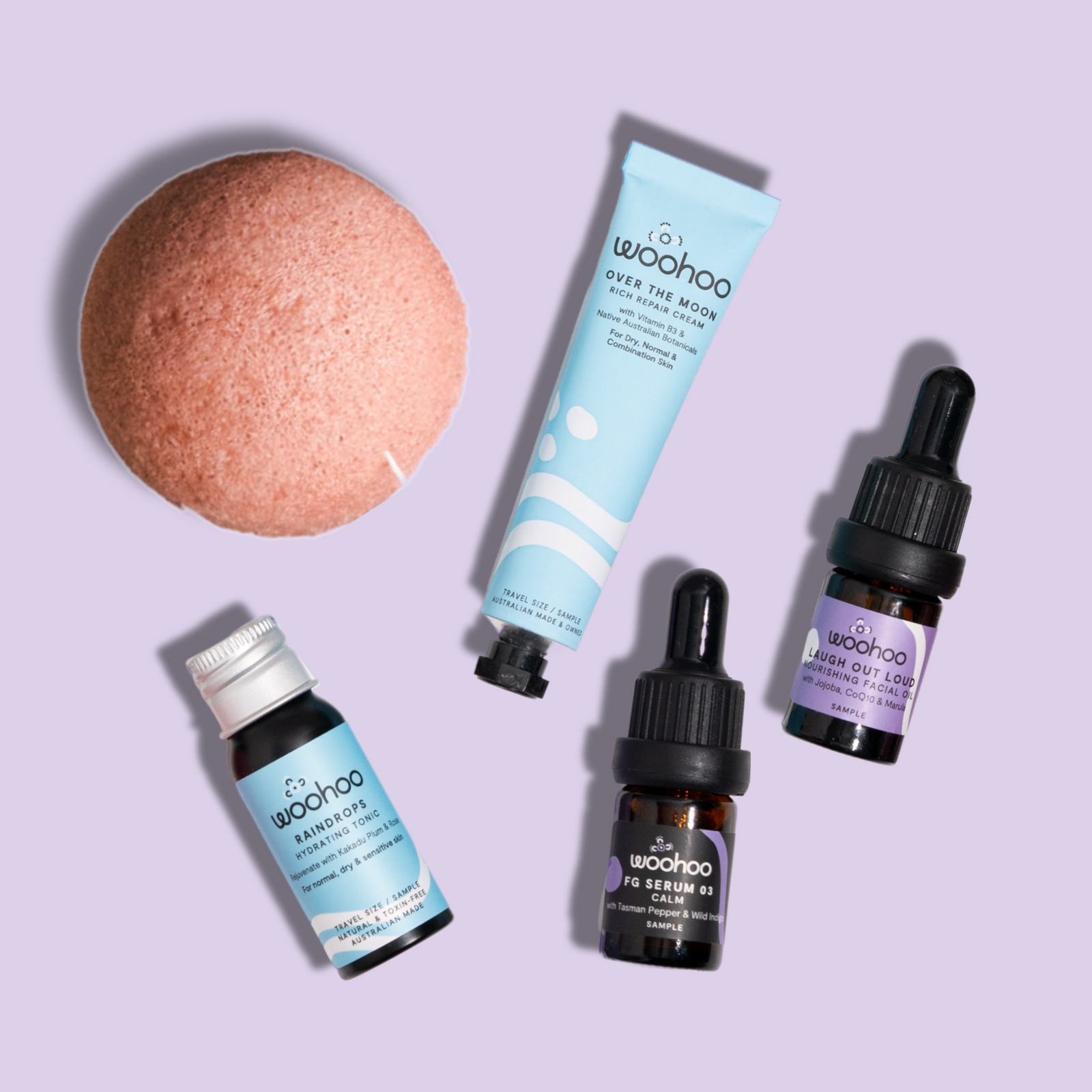 Skincare Sample Pack for Very Dry, Hypersensitive Skin