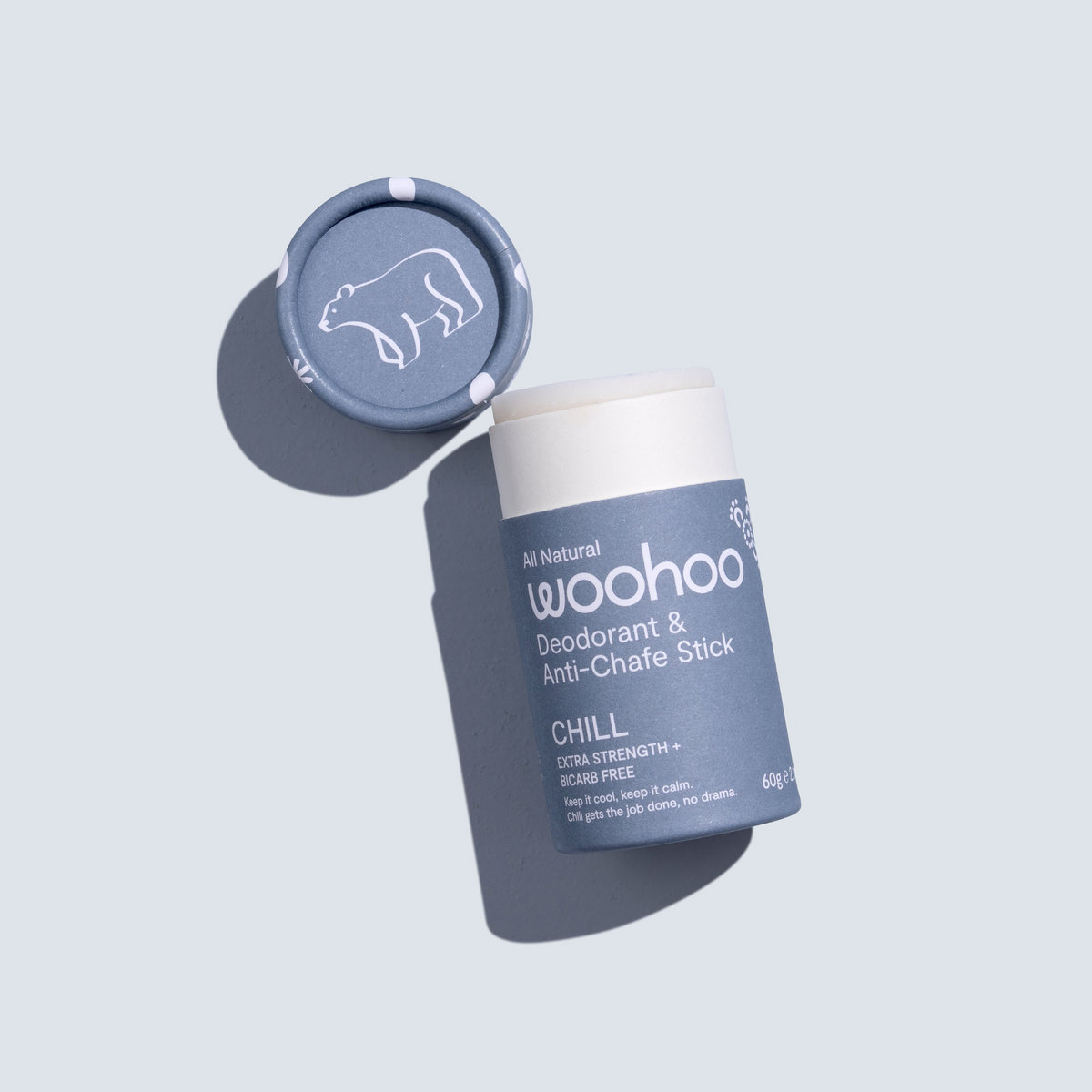 Woohoo Natural Deodorant &amp; Anti-Chafe Stick (Chill) 60g