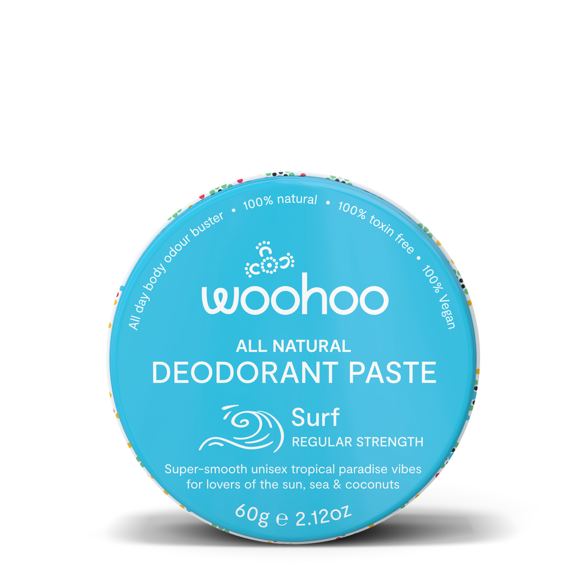 Woohoo All Natural Deodorant Paste (Surf) 60g