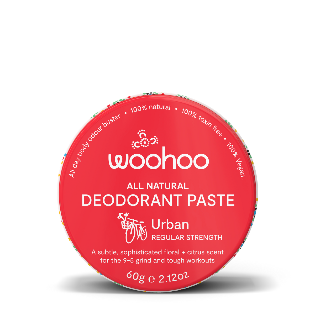 Woohoo All Natural Deodorant Paste (Urban) 60g