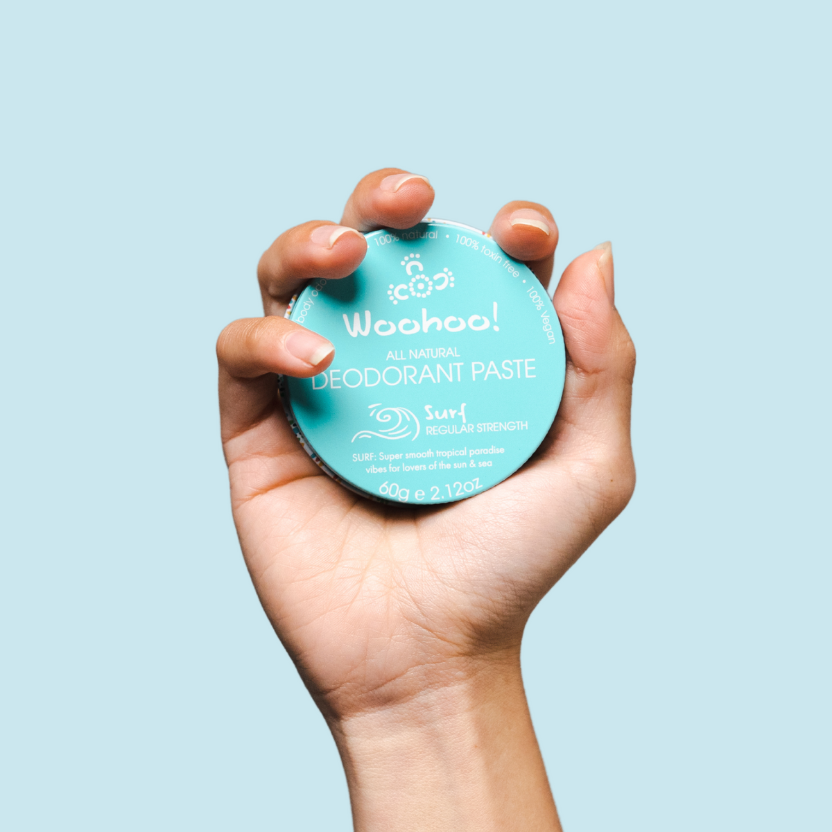 Woohoo All Natural Deodorant Paste (Surf) 60g