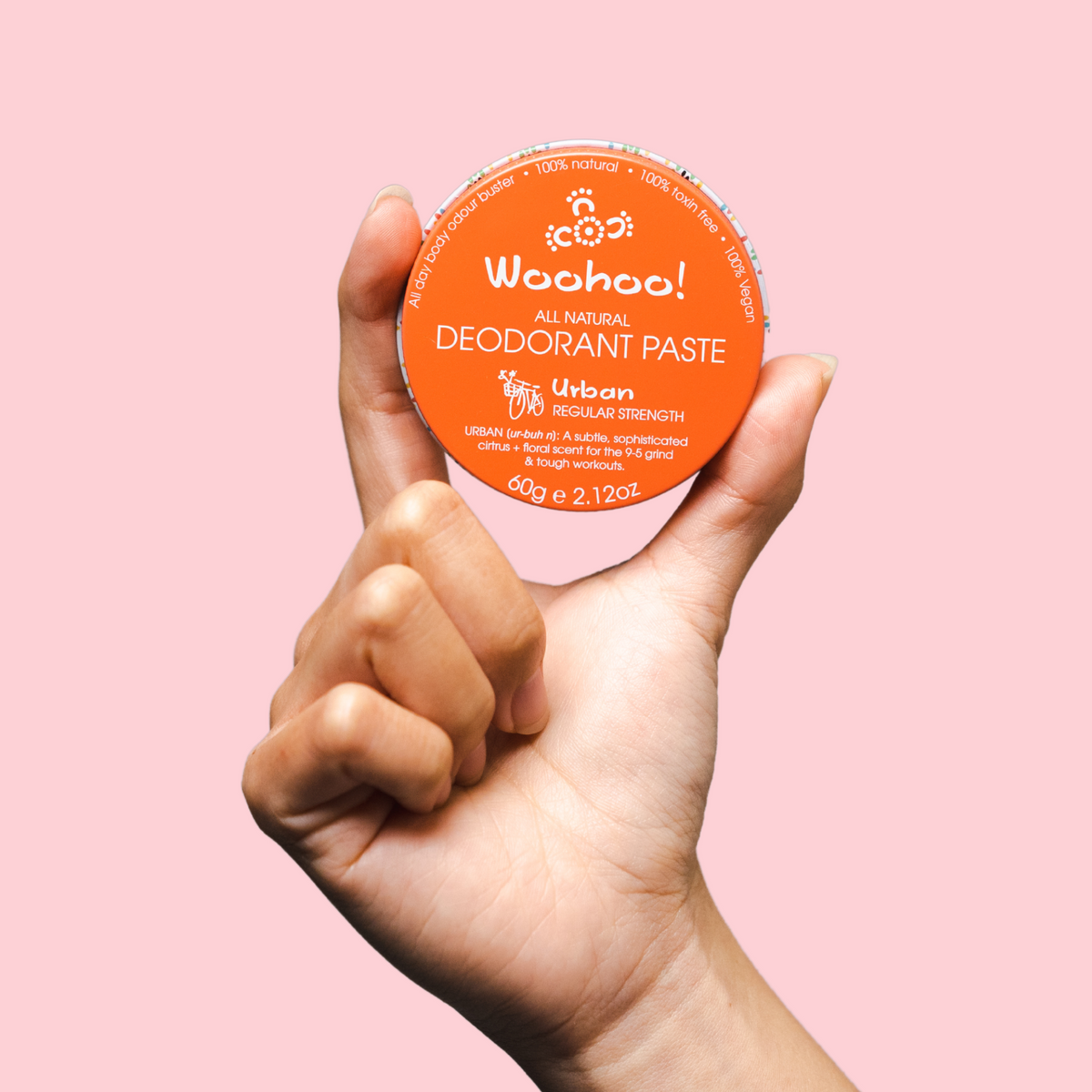 Woohoo All Natural Deodorant Paste (Urban) 60g