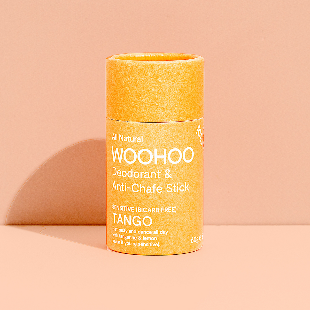 Woohoo Natural Deodorant &amp; Anti-Chafe Stick (Tango) 60g