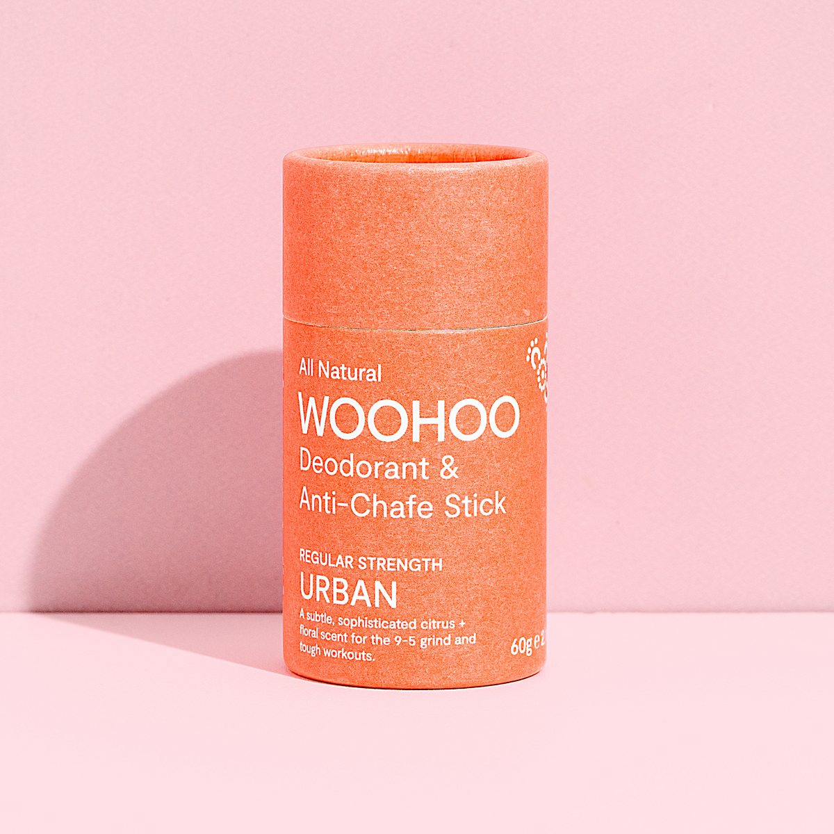 Woohoo Natural Deodorant &amp; Anti-Chafe Stick (Urban) 60g