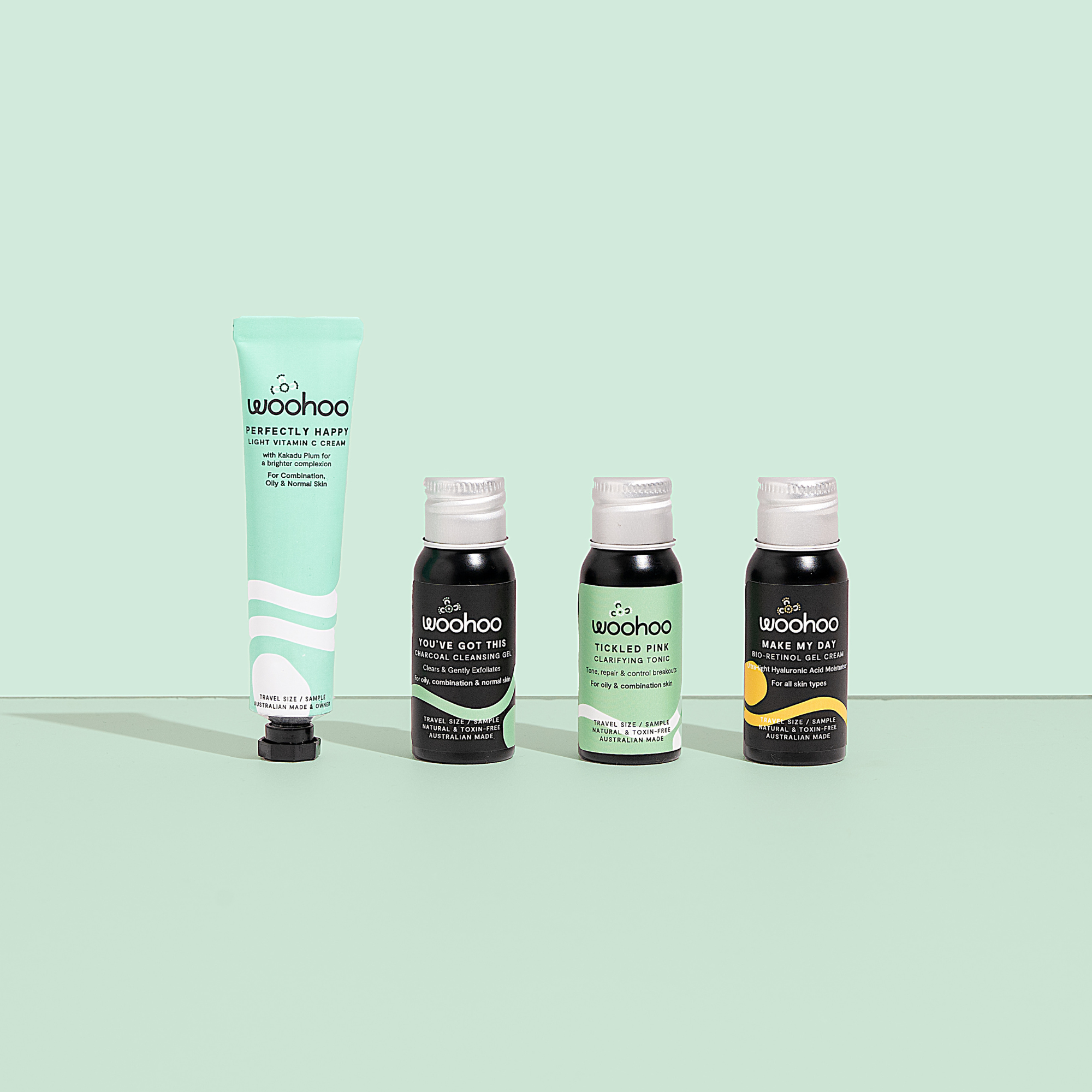 'Clear + Calm' Sample Pack (for Oily Skin / Acne / Teens)